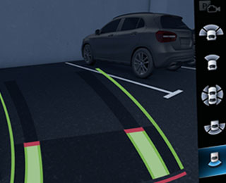 Cámara de parqueo 360